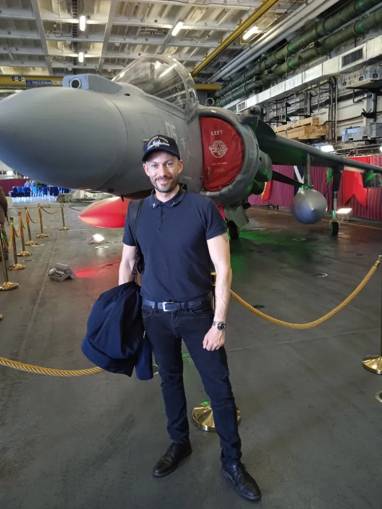 Italian Aircraft Carrier Cavour