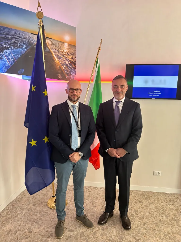 With Admiral Enrico Credendino